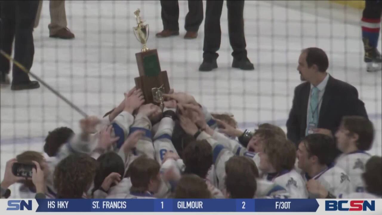 Back-to-Back Title Bid Ends in Triple OT for St. Francis Hockey