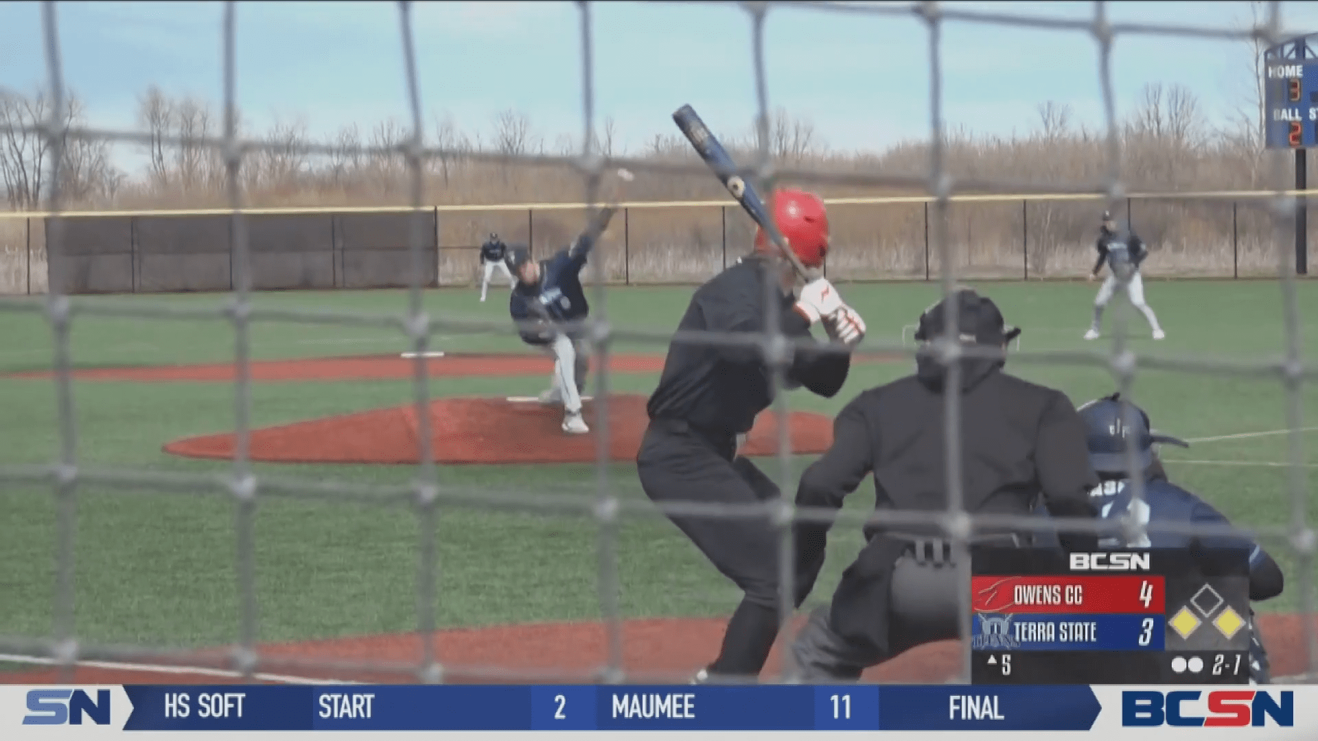 Owens Community College Rallies for Baseball Win over Terra St.