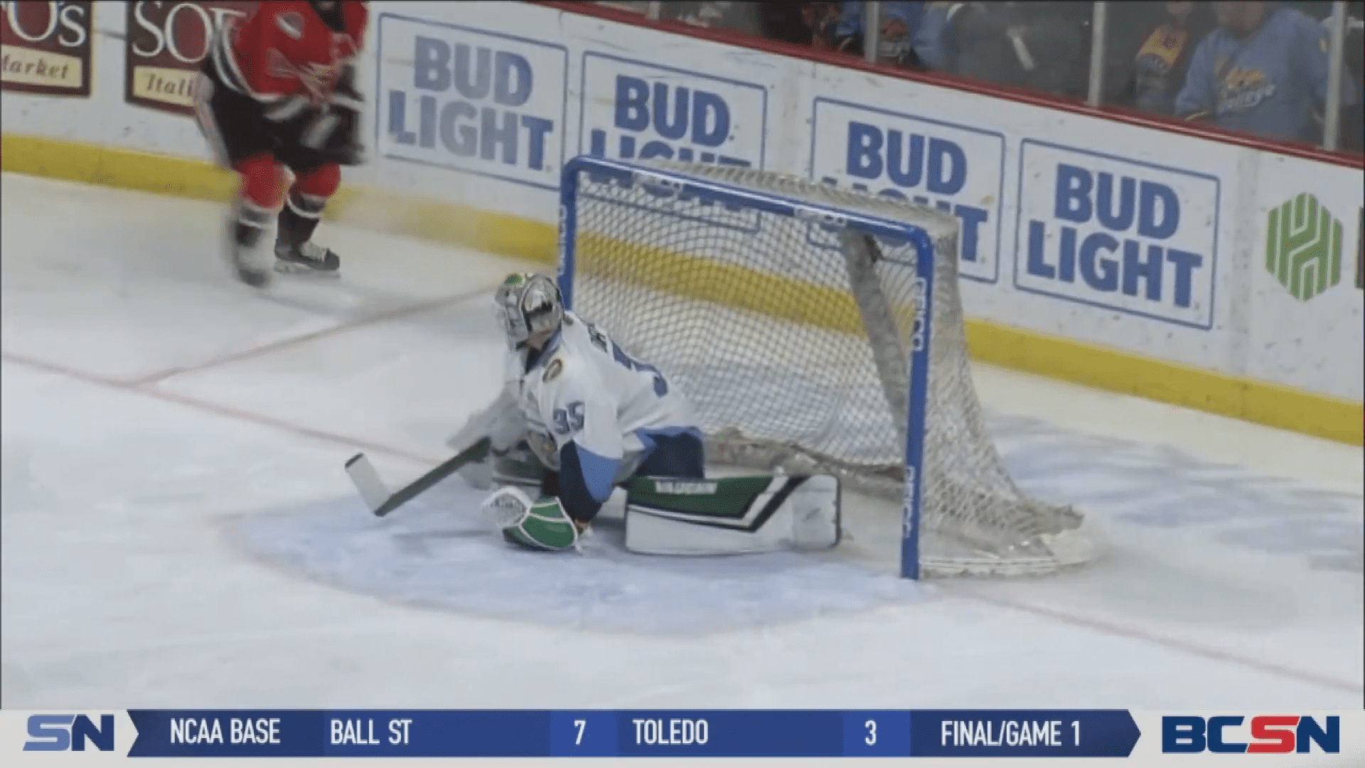 Zach Driscoll Stands Tall in Debut, Fuels Walleye Win