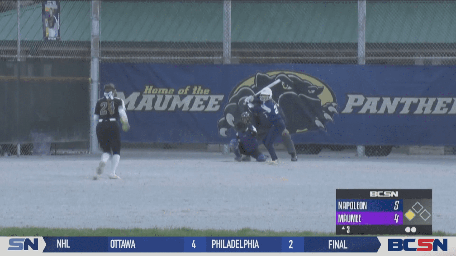 Napoleon Holds on At Maumee for Maiden NLL Win