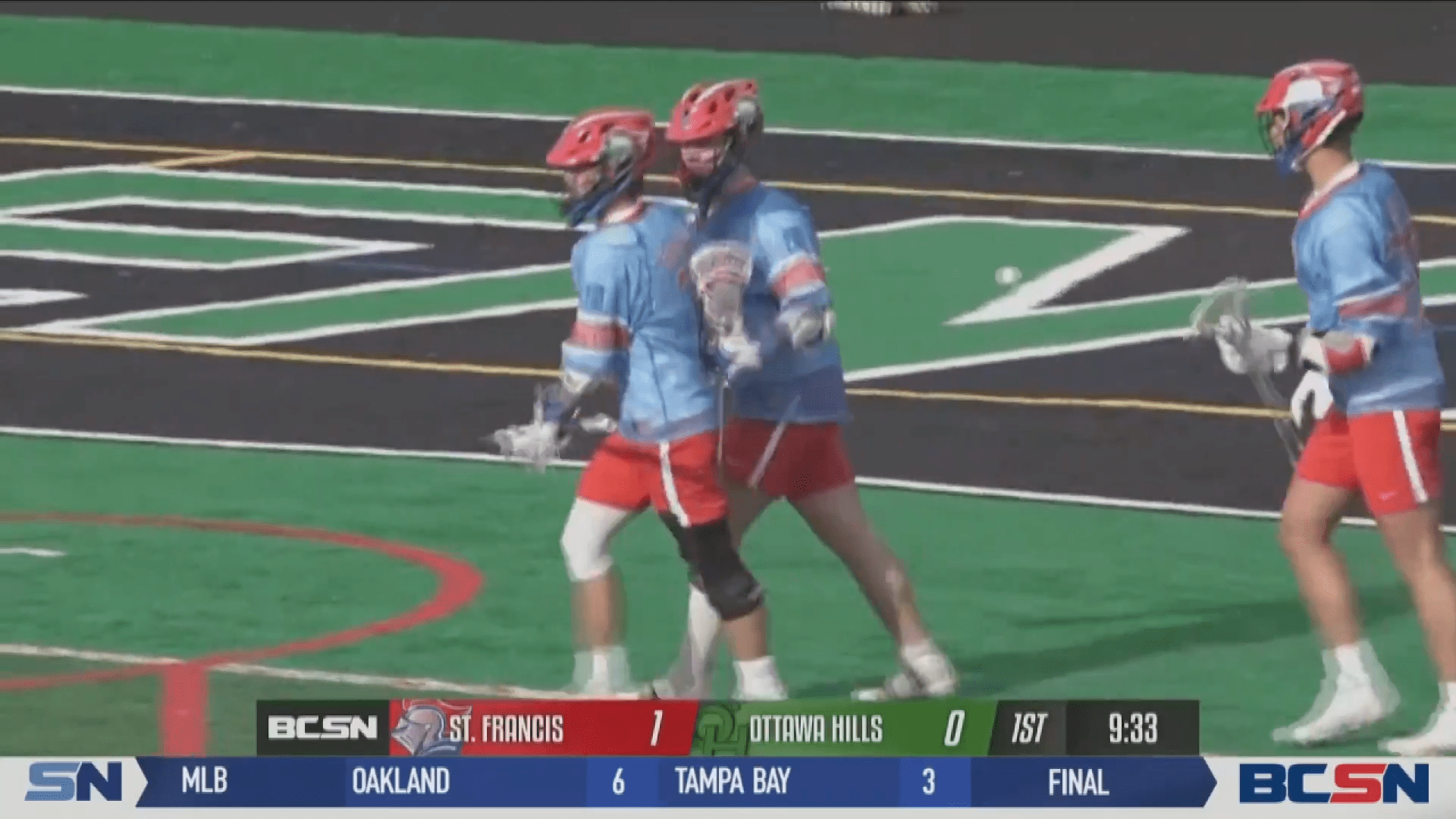 St. Francis Lacrosse Stays Red Hot on the Turf