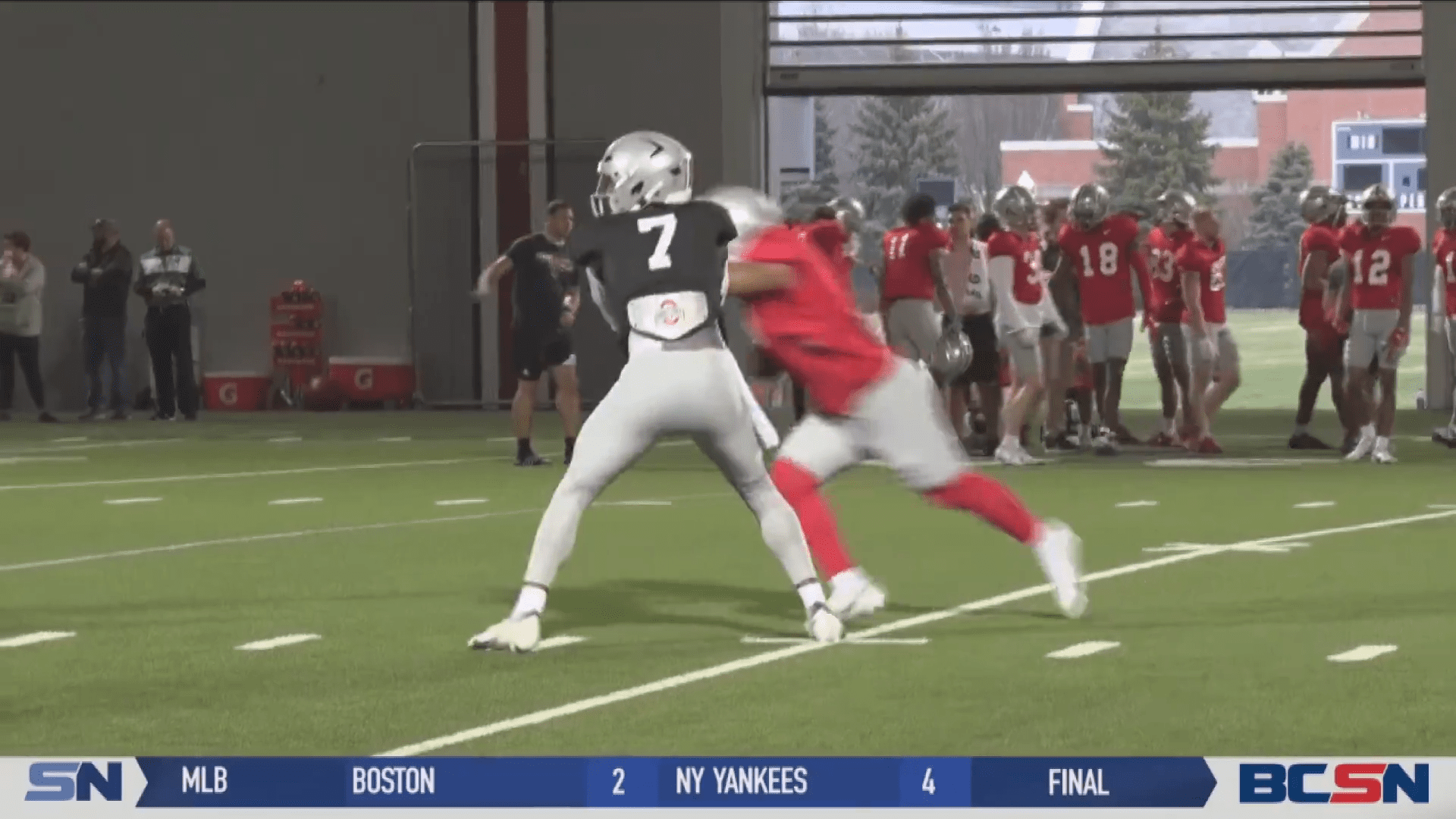 CJ Stoud Settles into Starting QB Role for Ohio State