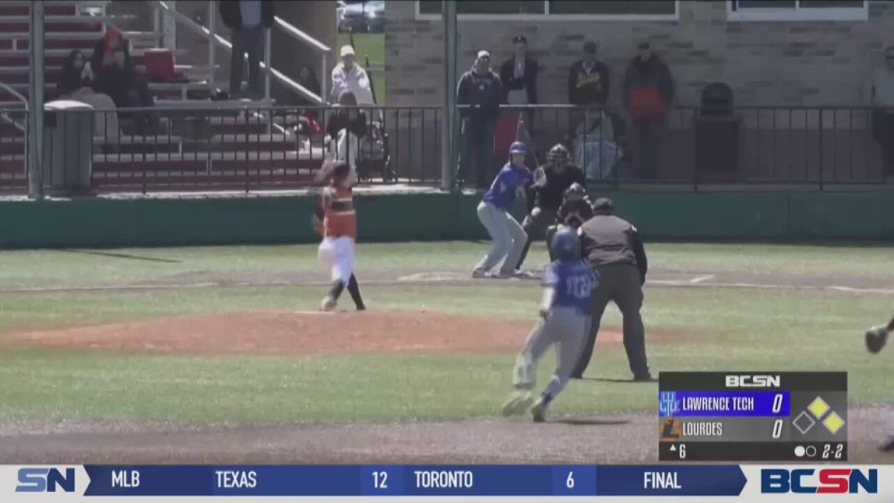 Big Sixth Inning Lifts Blue Devils Past Gray Wolves