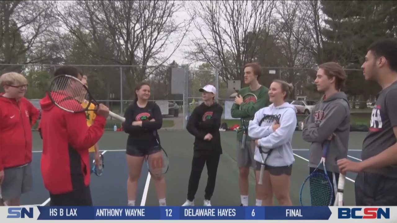 Girls Contend on Central Catholic Boys Tennis Team
