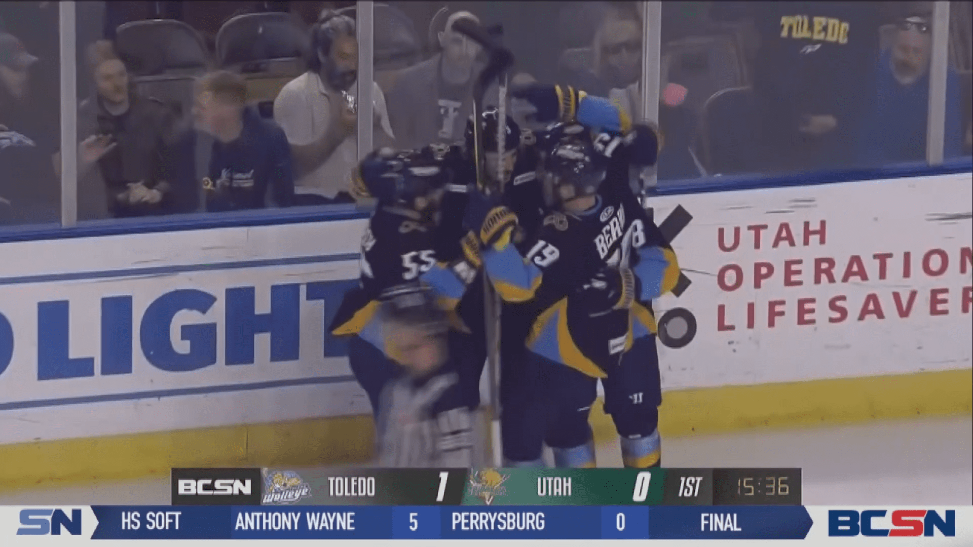 Brandon Hawkins' 1st Period Goal Sets Tone in Walleye Game Three Victory
