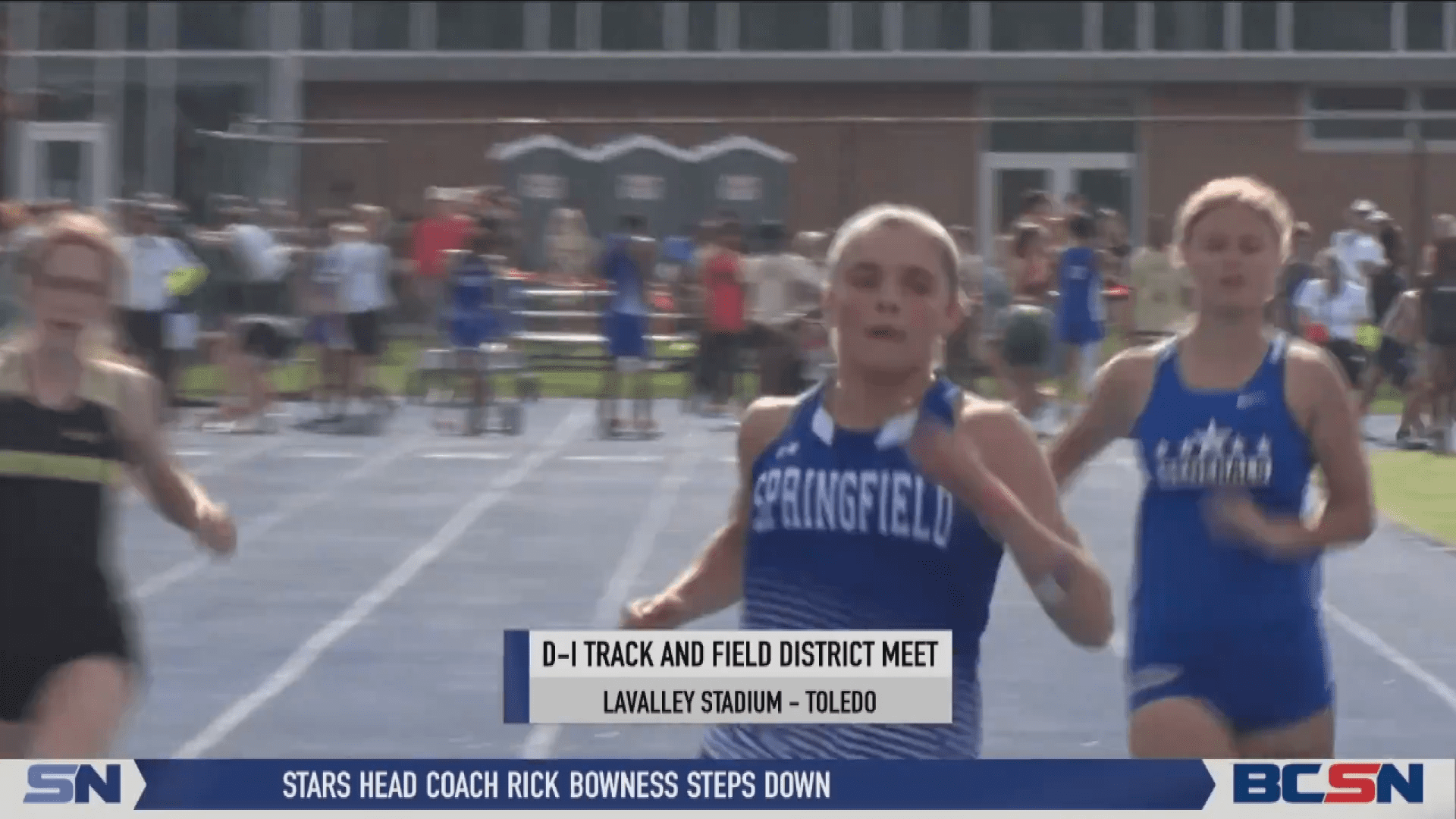 Springfield's Scott Shines at District Track Meet