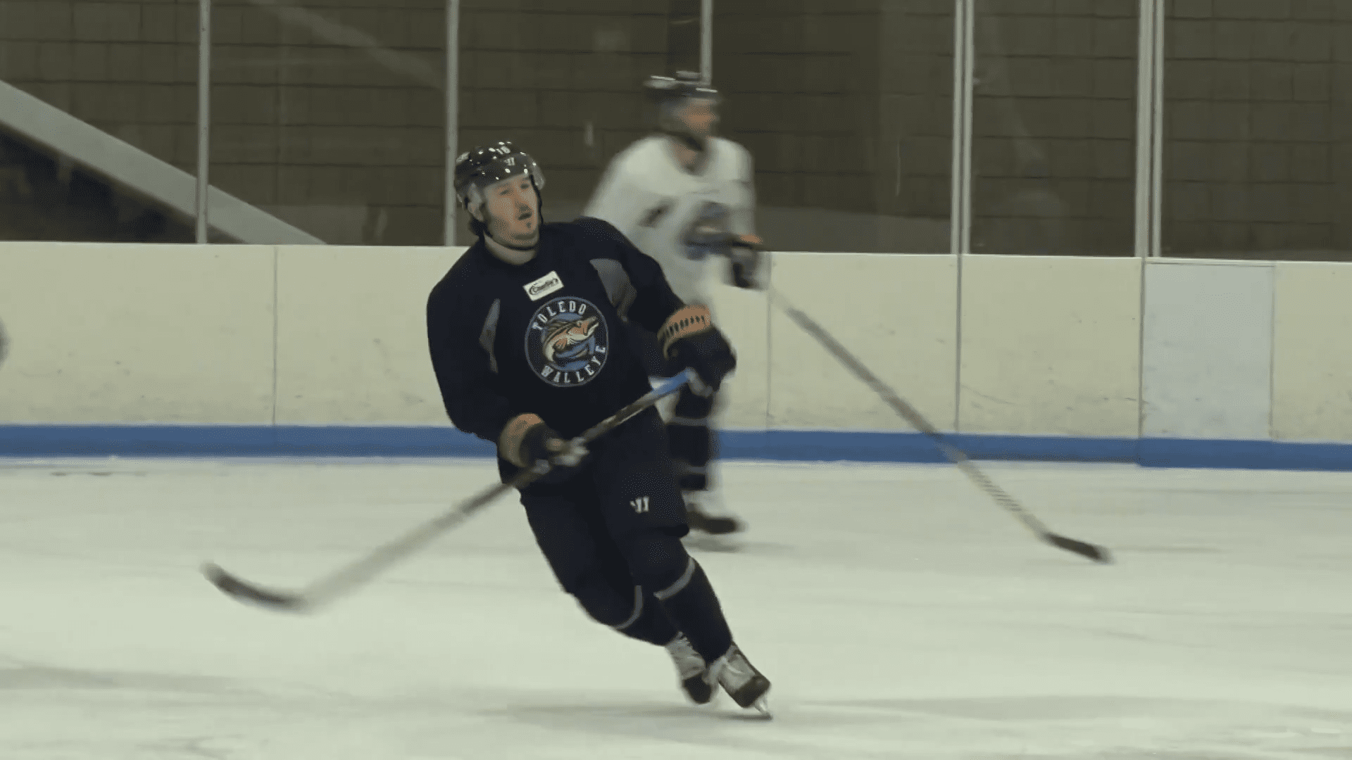 Walleye Adjusting to Elements on the Road