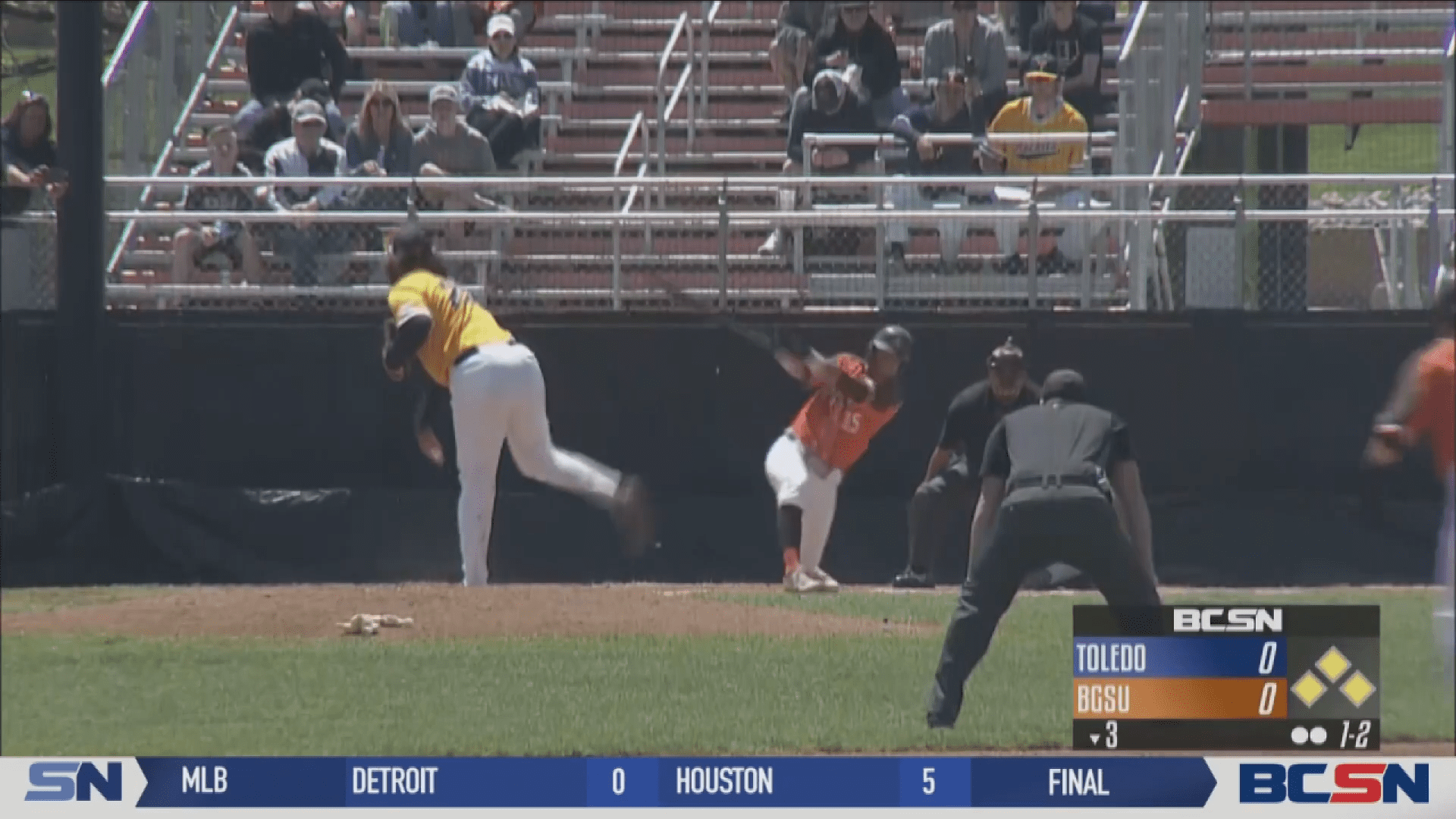 Rockets and Falcons Split Sunday Doubleheader