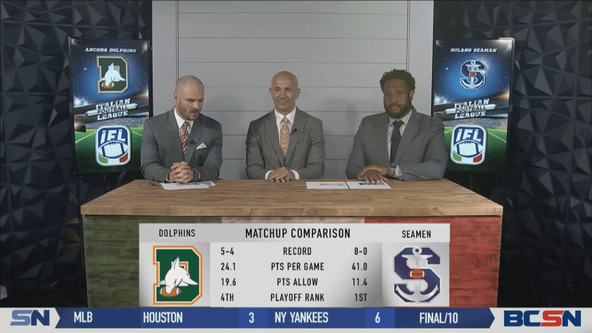 IFL Preview: Ancona and Milano Meet with Italian Bowl Berth at Stake