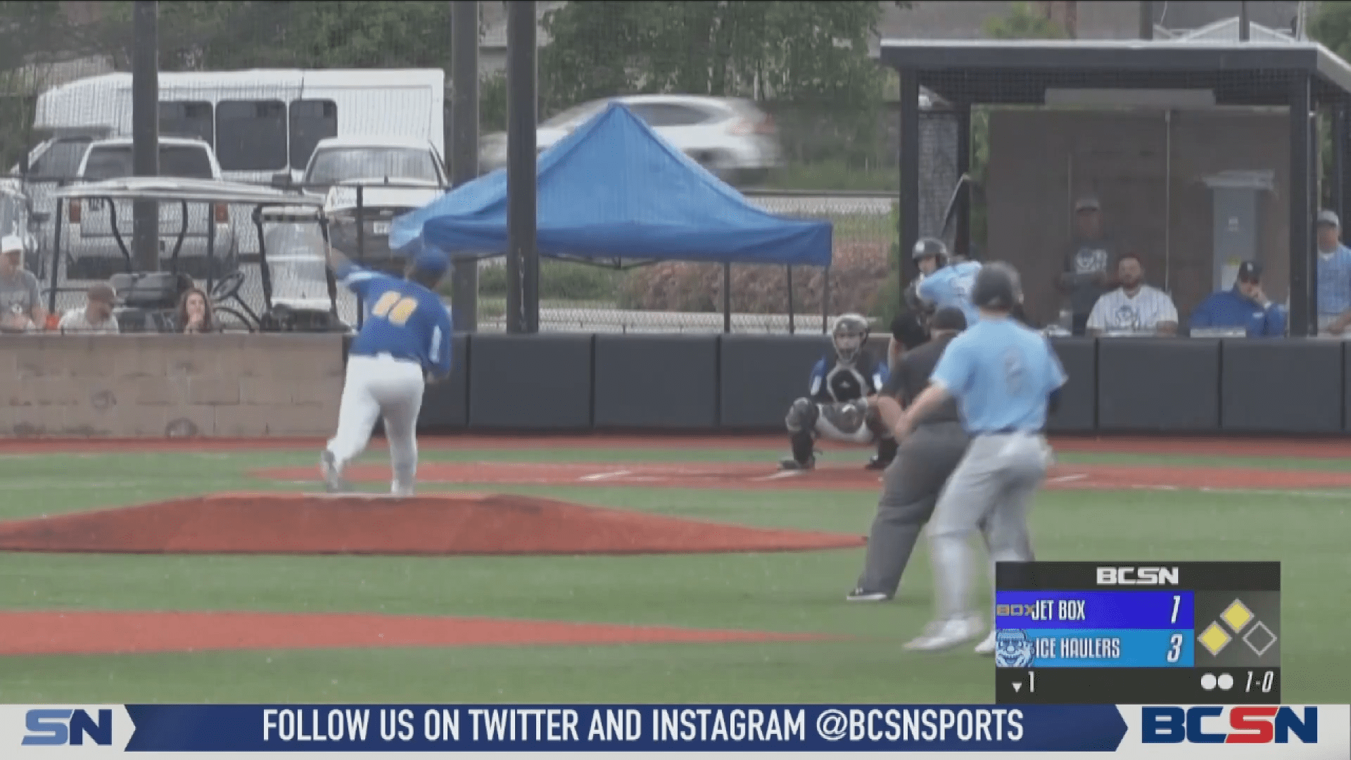 Ice Haulers Freeze Jet Box 11-2 in Great Lakes Summer League