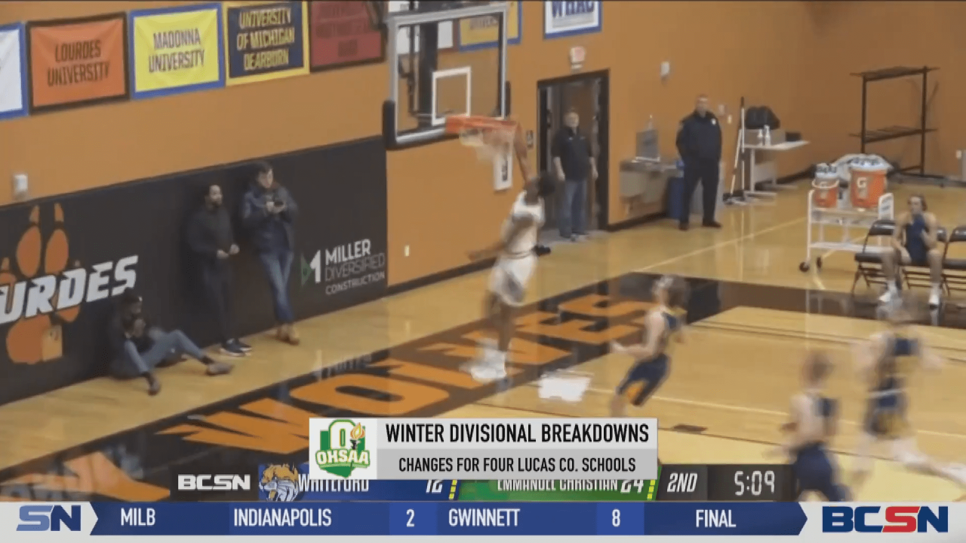 OHSAA Shifts Winter Sports Classifications