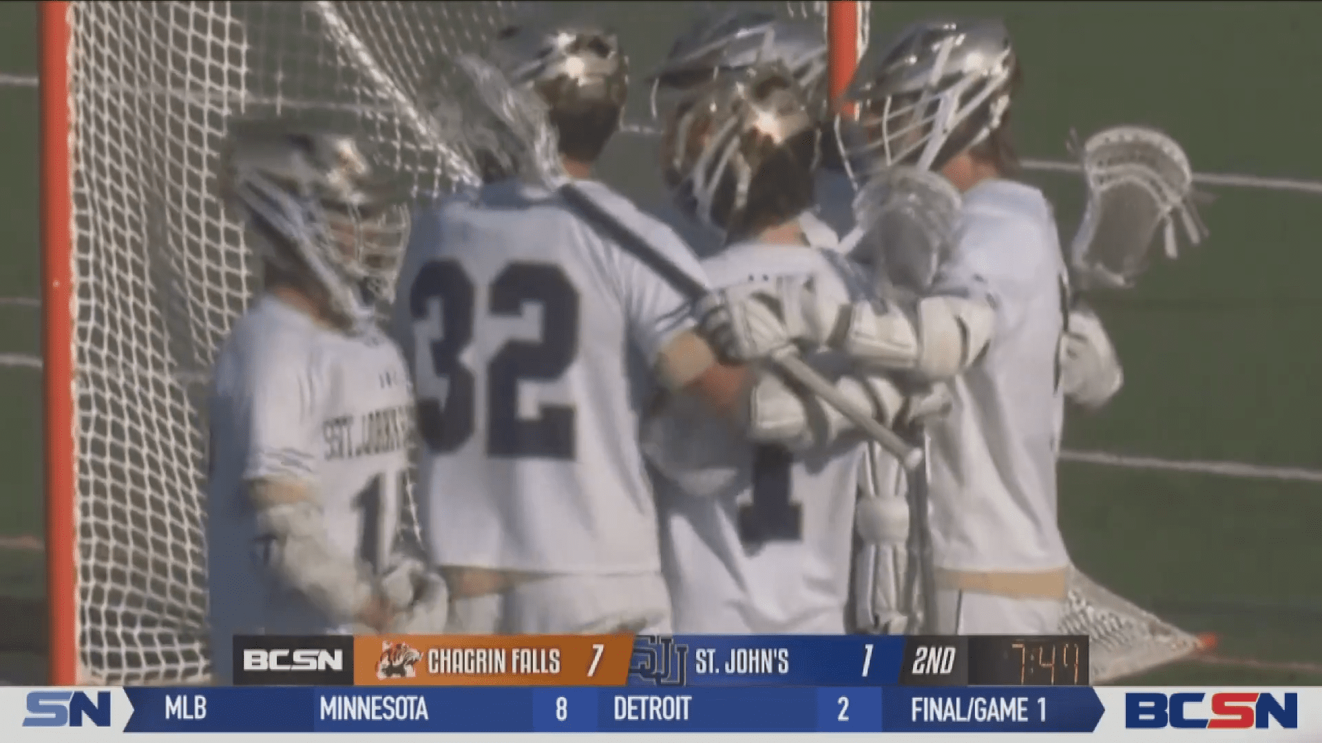 St. John's LAX Season Ends with State Semifinal Loss to Chagrin Falls
