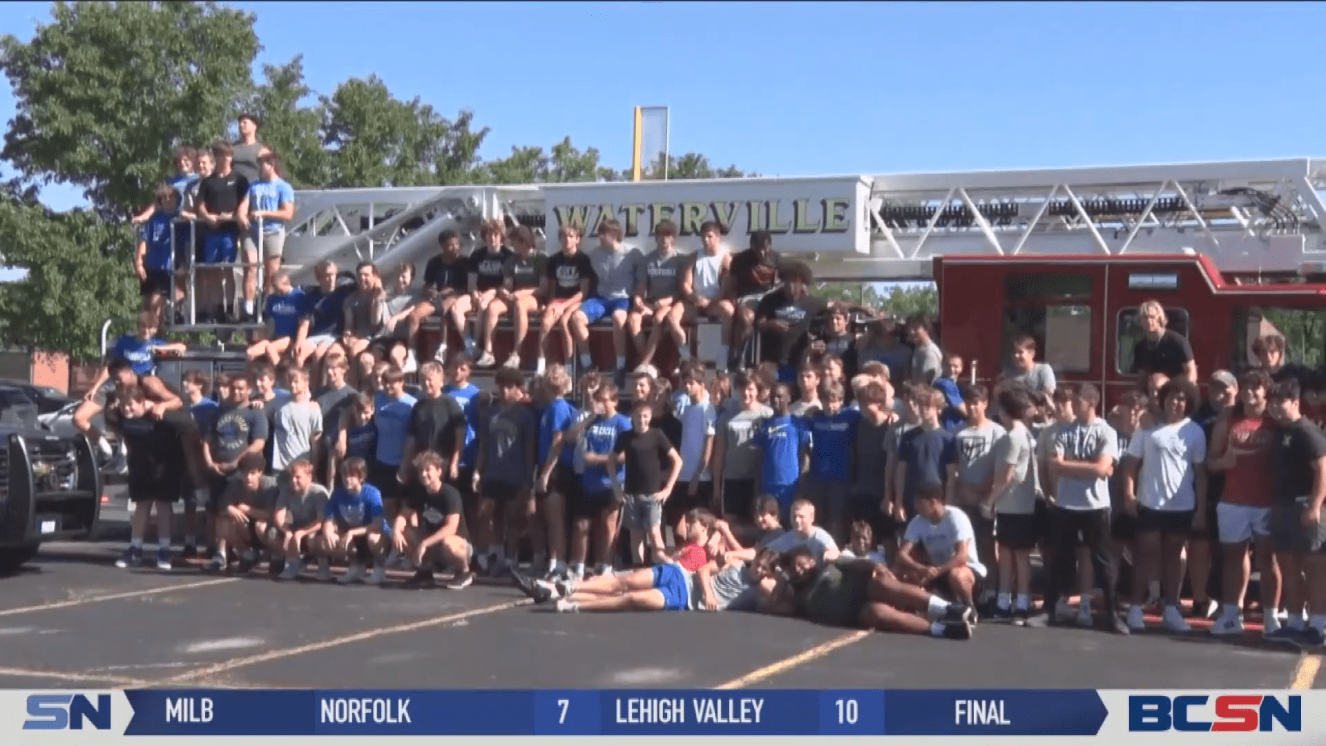 Fire Drills: AW Football Team Trains with First Responders