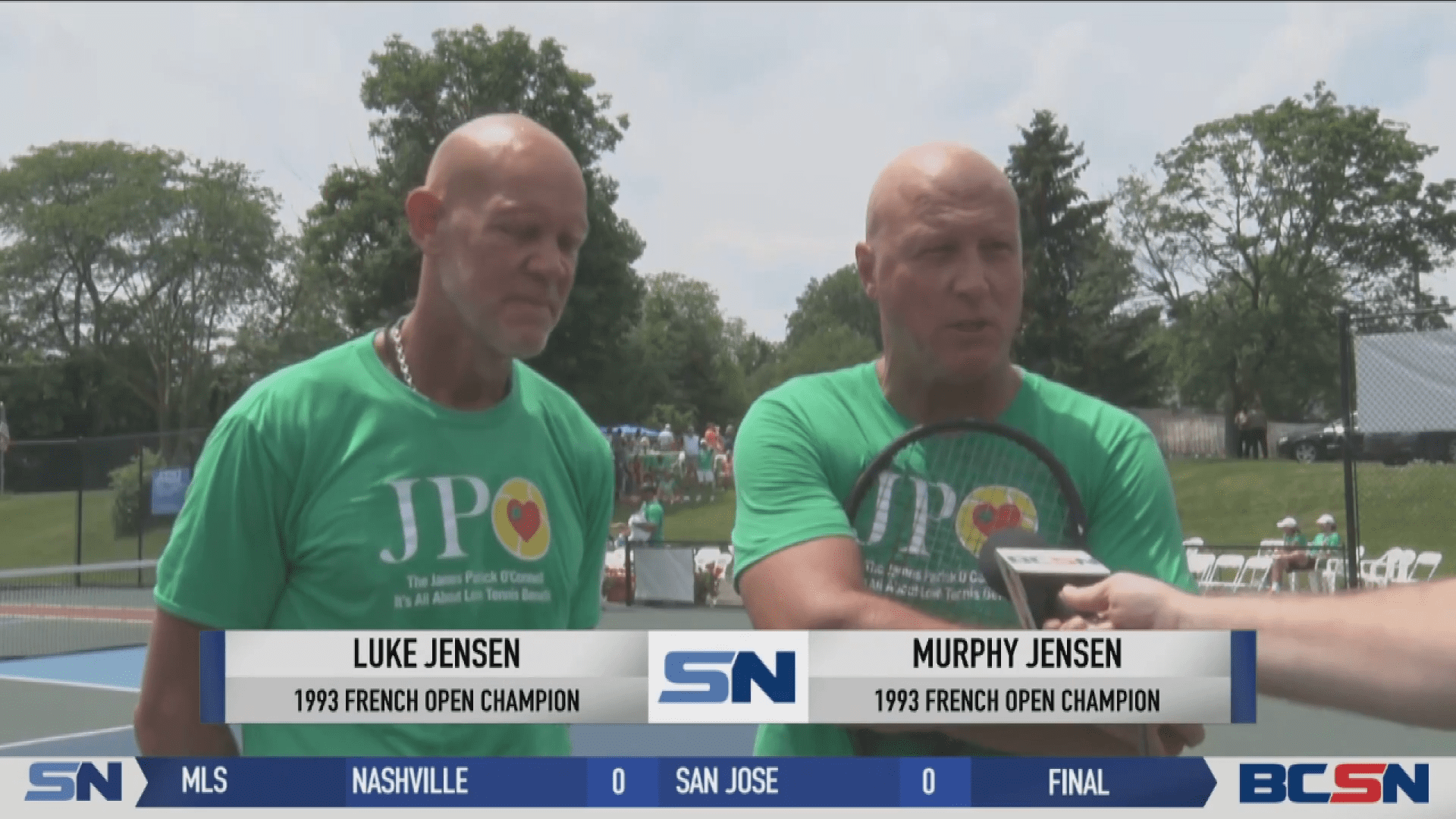 Tennis Doubles Duo Helps Raise Awareness for Mental Health