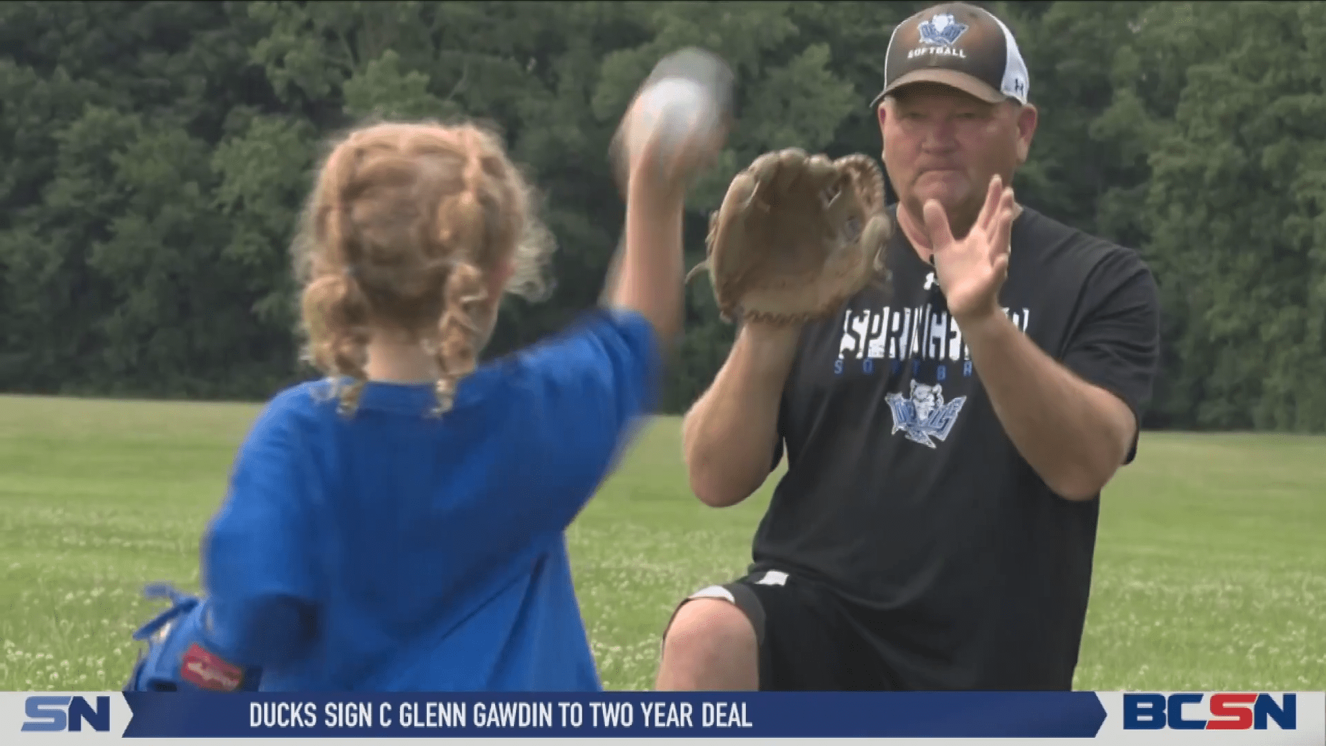 Teach the Tradition: Springfield's Gwozdz Coaches Granddaughter in T-Ball