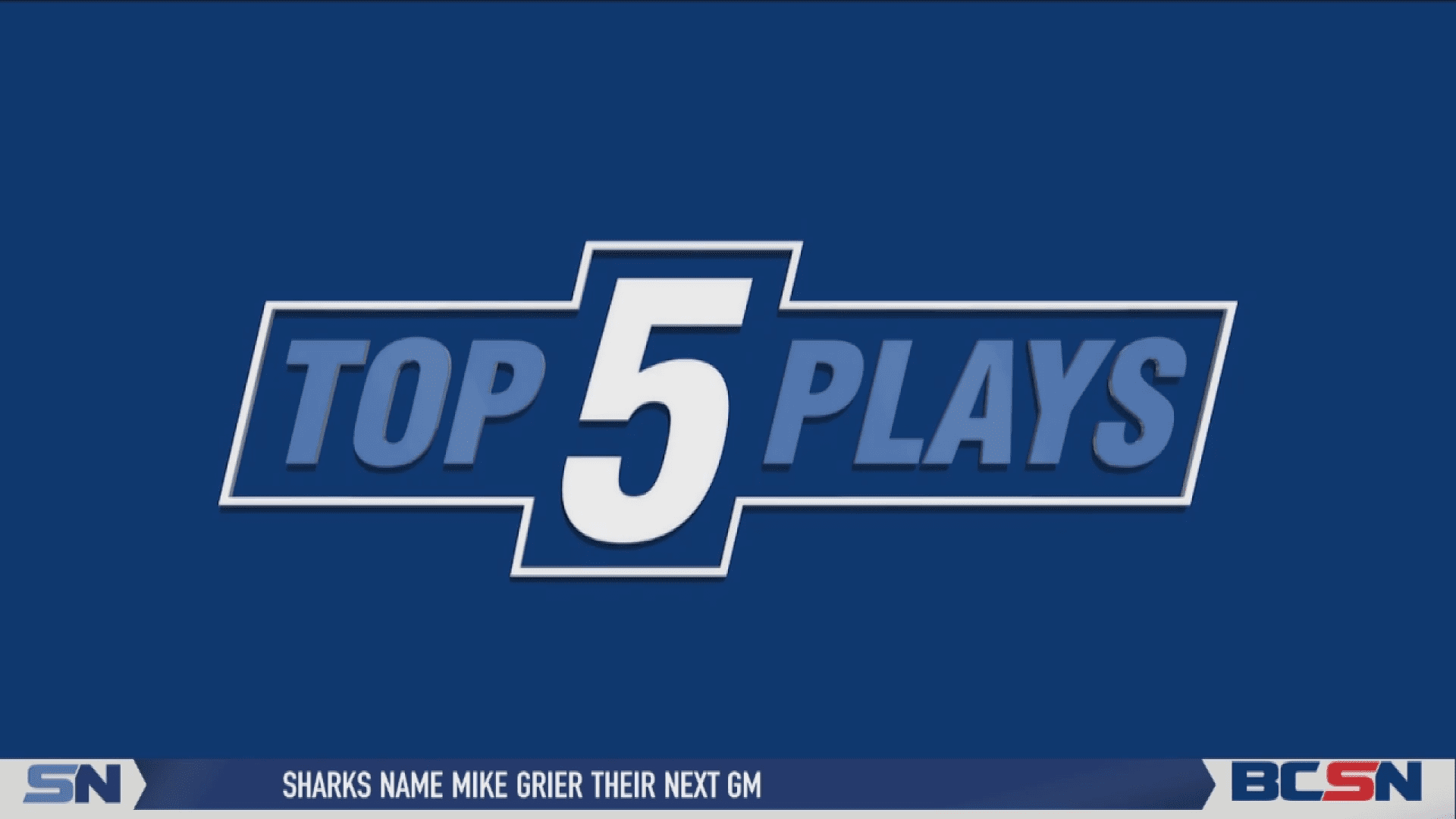 Top 5 Plays of the Week