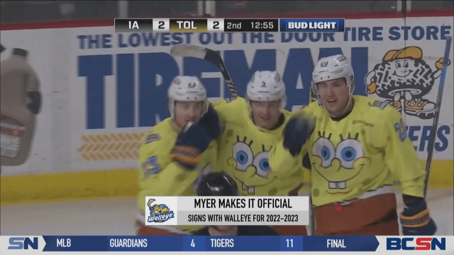 Gordi Myer Re-Signs with Walleye