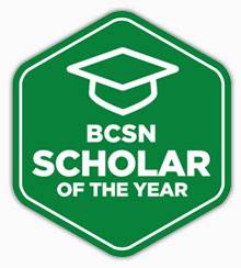 BCSN Scholar of the year