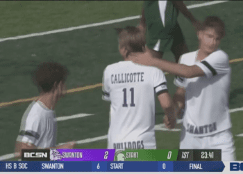 Callicotte Buries Hat Trick, Bulldogs Blank Spartans