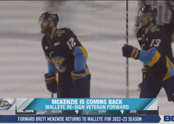 Walleye Bring Back Brett McKenzie