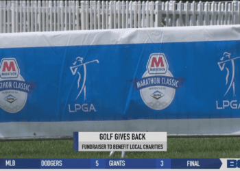 A Pair of Former Professional Golfers Visit the Glass City for a Good Cause