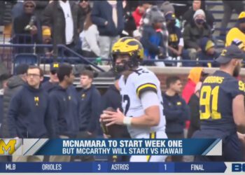 McNamara, McCarthy to Split Starts in Michigan Openers