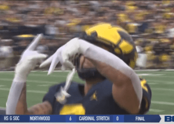 Blake Corum Continues to Rack Up Career Bests