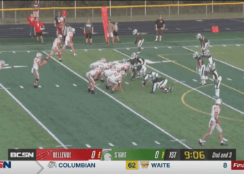 Bellevue Starts Strong, Redmen Beat Spartans