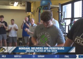 Perrysburg Lineman Jack Nordahl Named Unsung Player of the Week