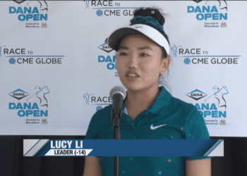Dana Open: Lucy Li Leads for the Second Straight Round