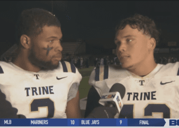 Trine Bounces Back Against Adrian