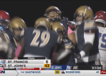 Titans Tank Knights on Rivalry Night