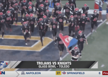 Findlay Trojans Defeat St. Francis at the Glass Bowl
