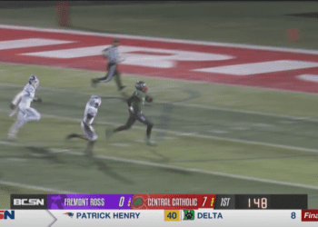 Central Catholic Wins Big over Little Giants