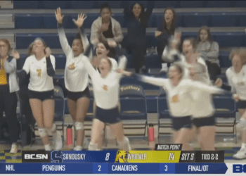 Panthers Battle Back to Beat Blue Streaks