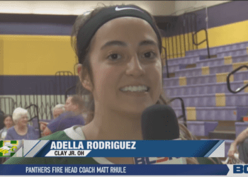 Eagles Soar to Straight Set Victory at Maumee