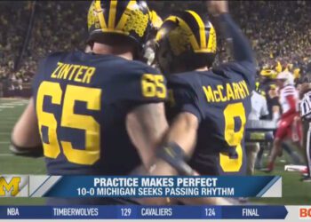 Michigan Still Seeking Pass Rhythm