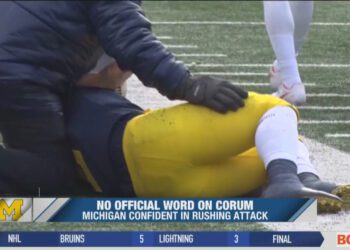 Michigan’s Blake Corum Gives Back