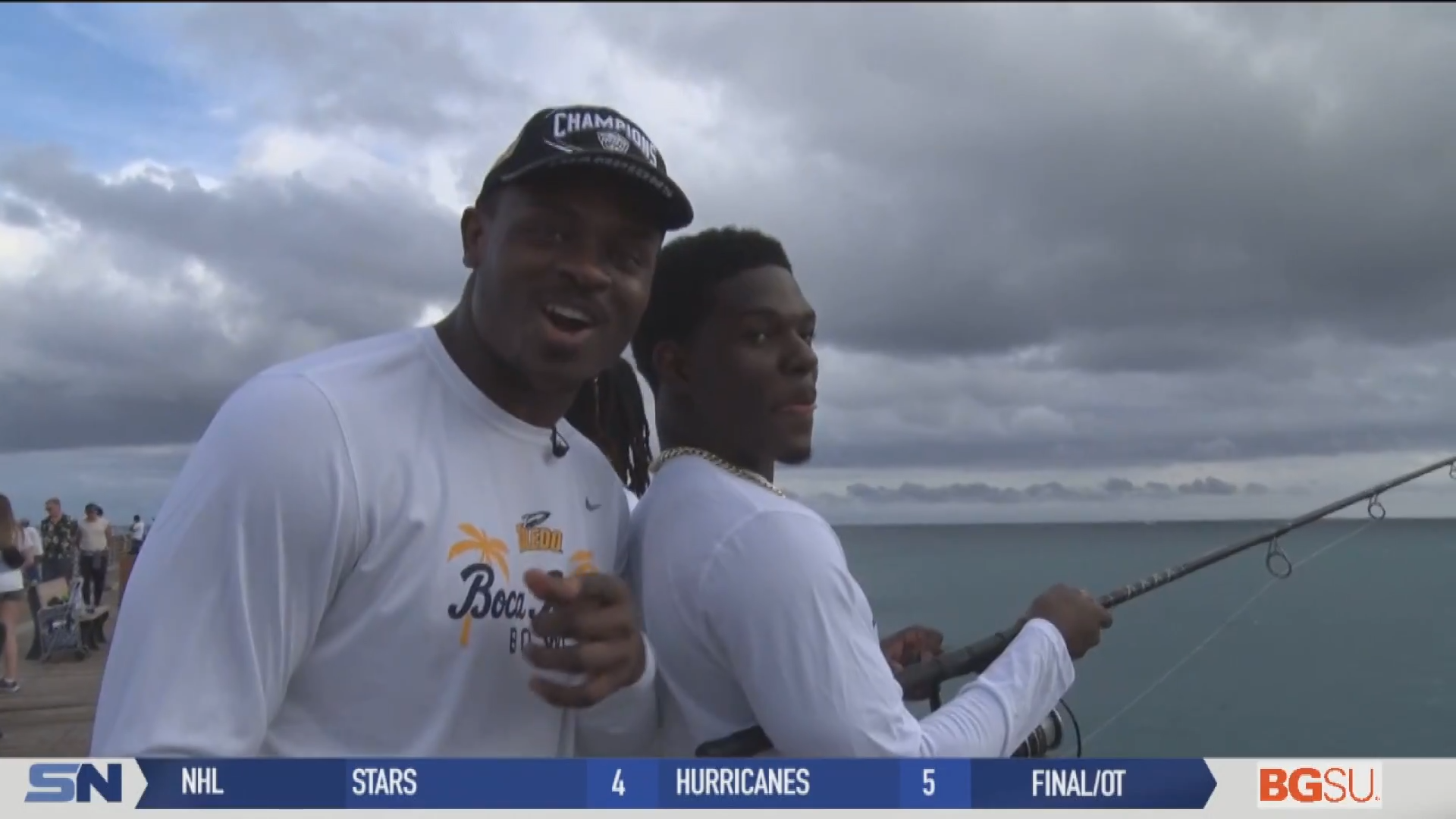 Rockets Practice in Florida, Bond over Fishing