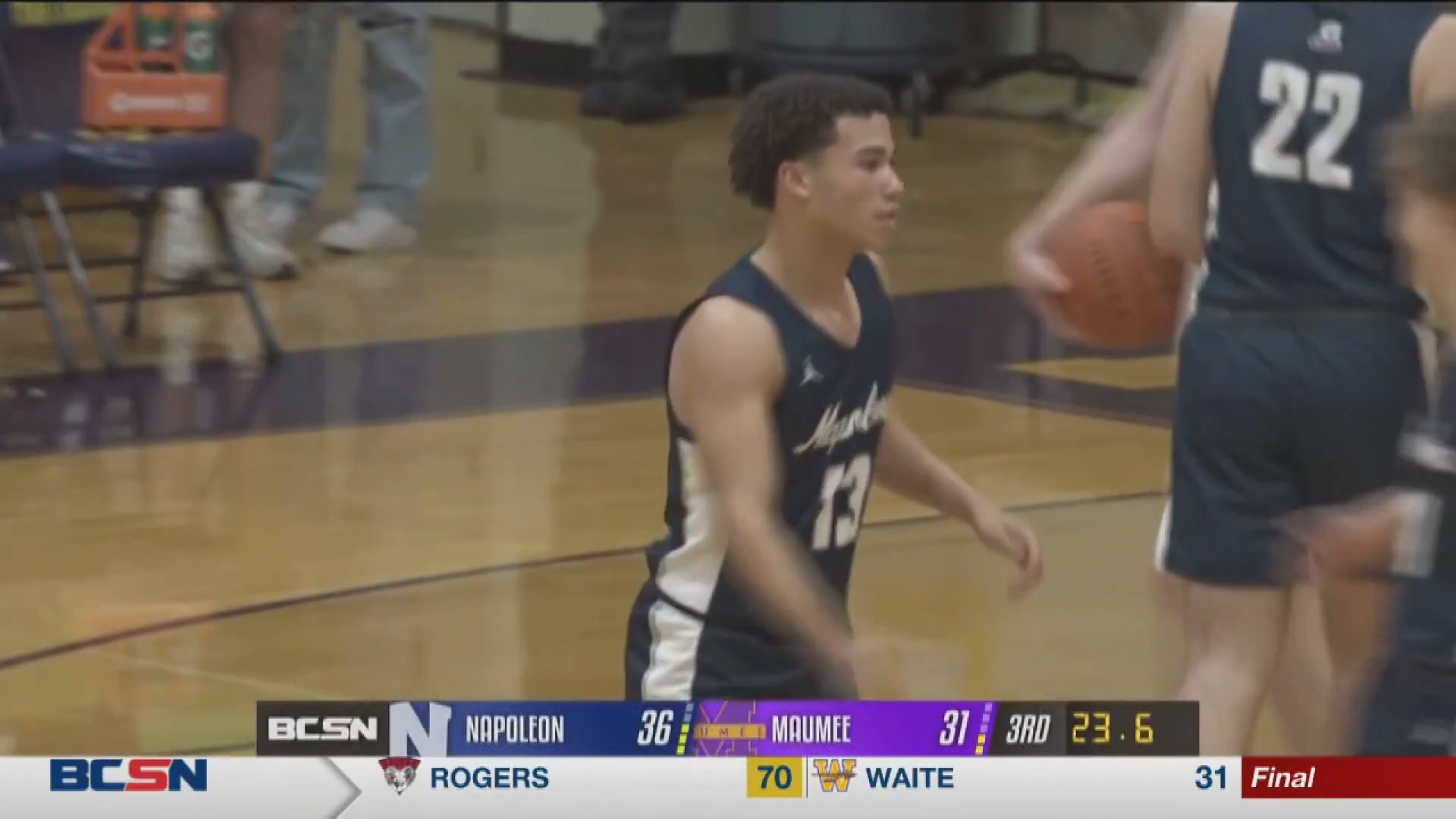 Williams Double-Double Leads Napoleon over Maumee