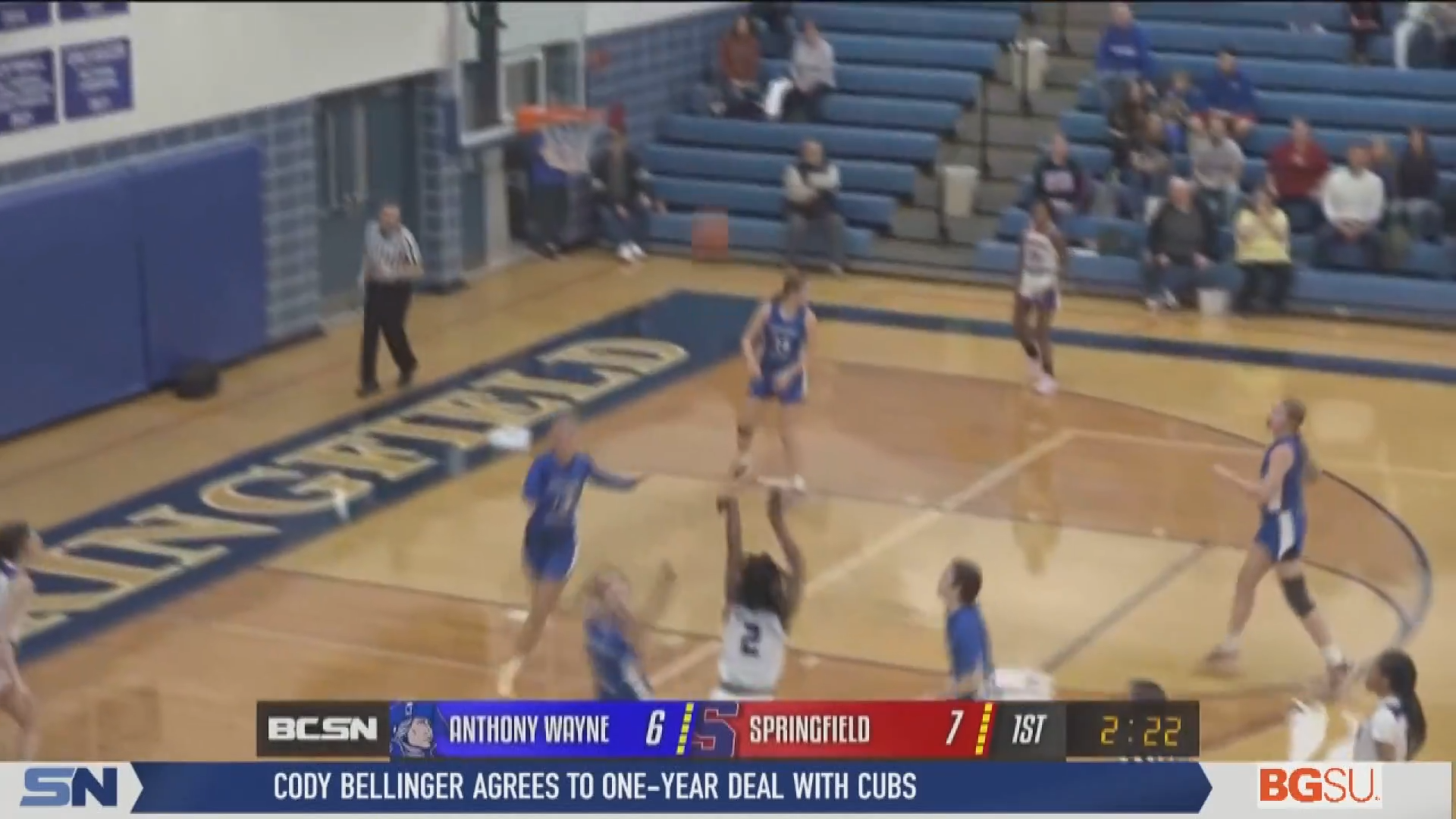 Carruthers Outduels E. Bender in Springfield Girls Basketball Win