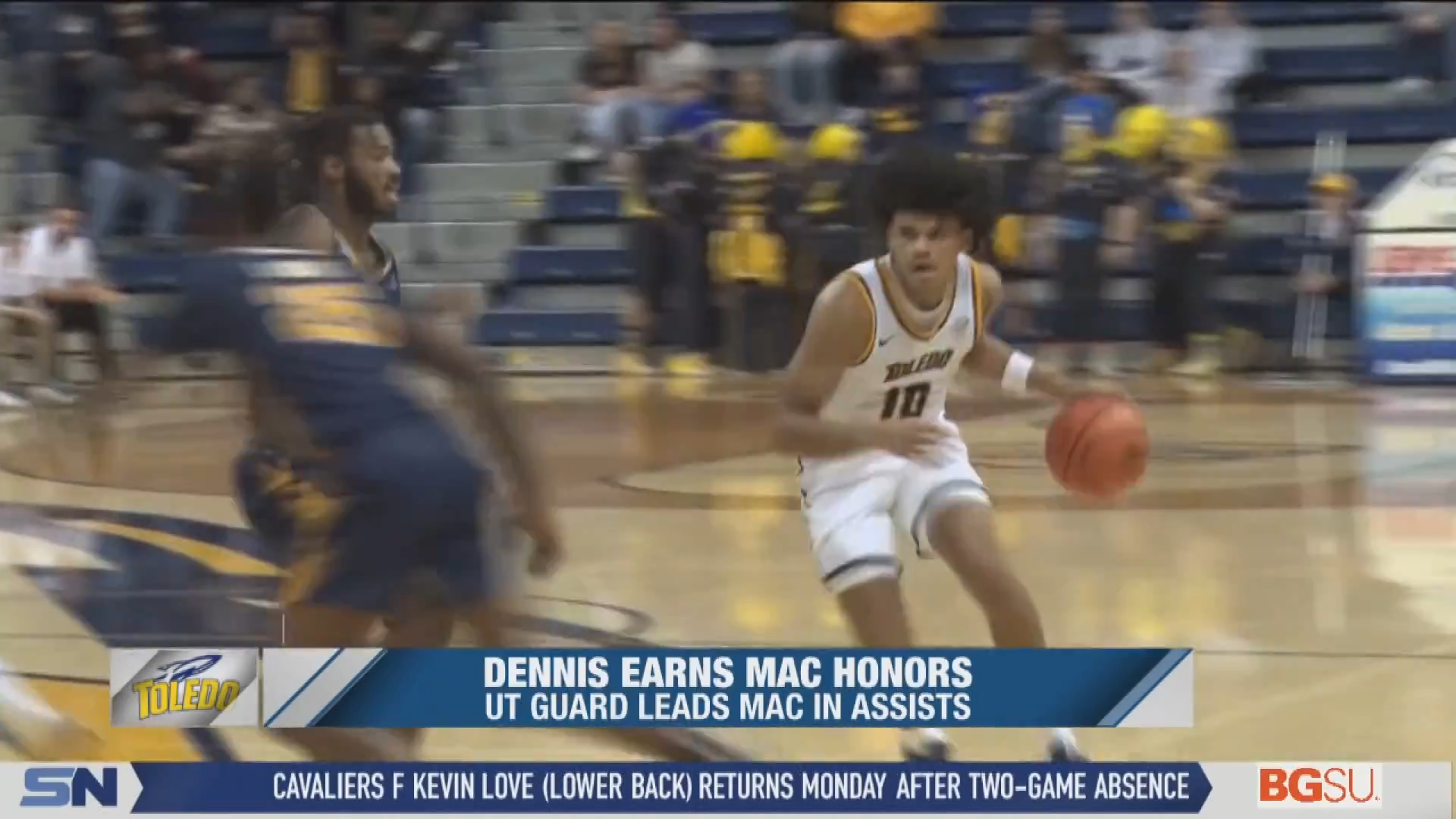 RayJ Dennis Named MAC Player of the Week