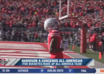 Ohio State’s Marvin Harrison Jr. Earns AP Honors