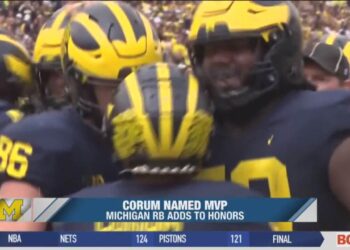 Corum Wins Michigan MVP Award
