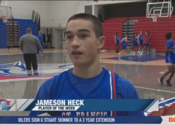 Jameson Heck Wins Player of the Week Honors