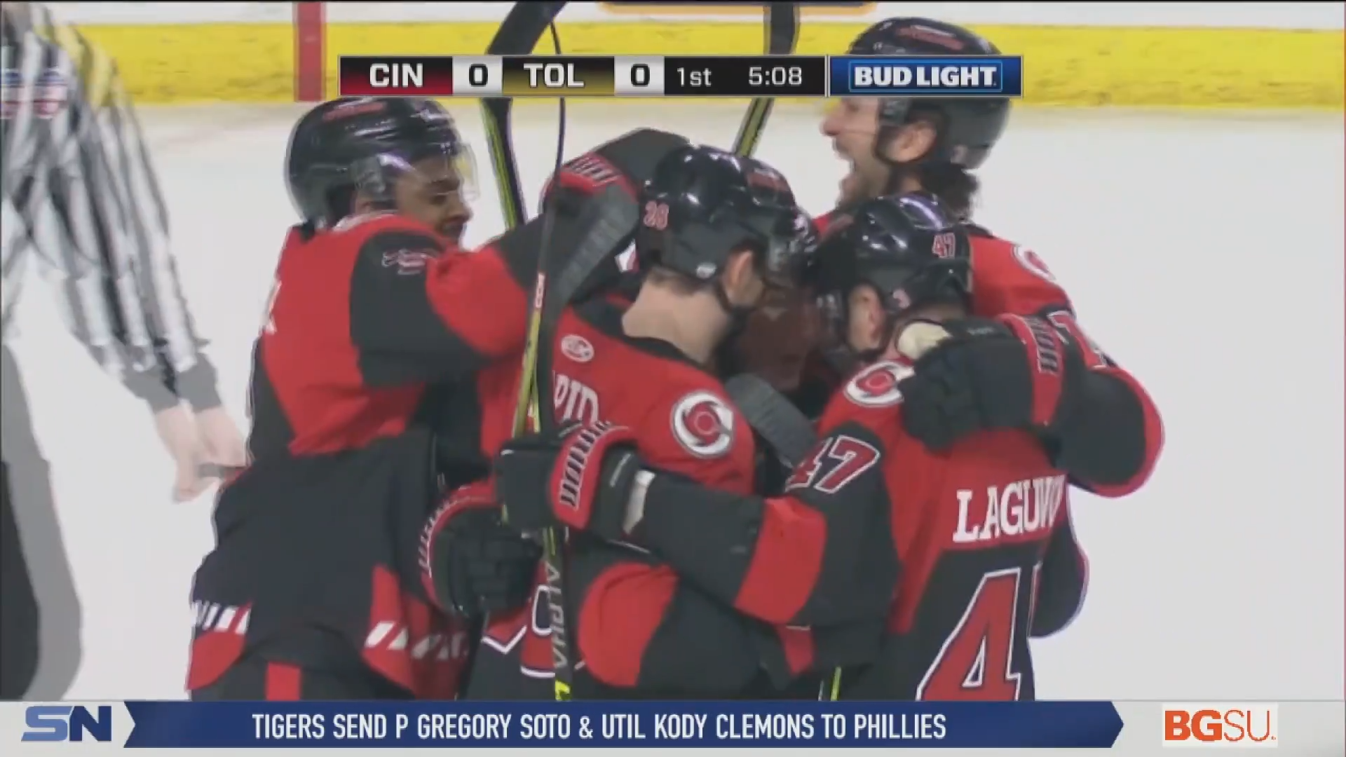 Toledo’s Third Period Comeback Falls Short