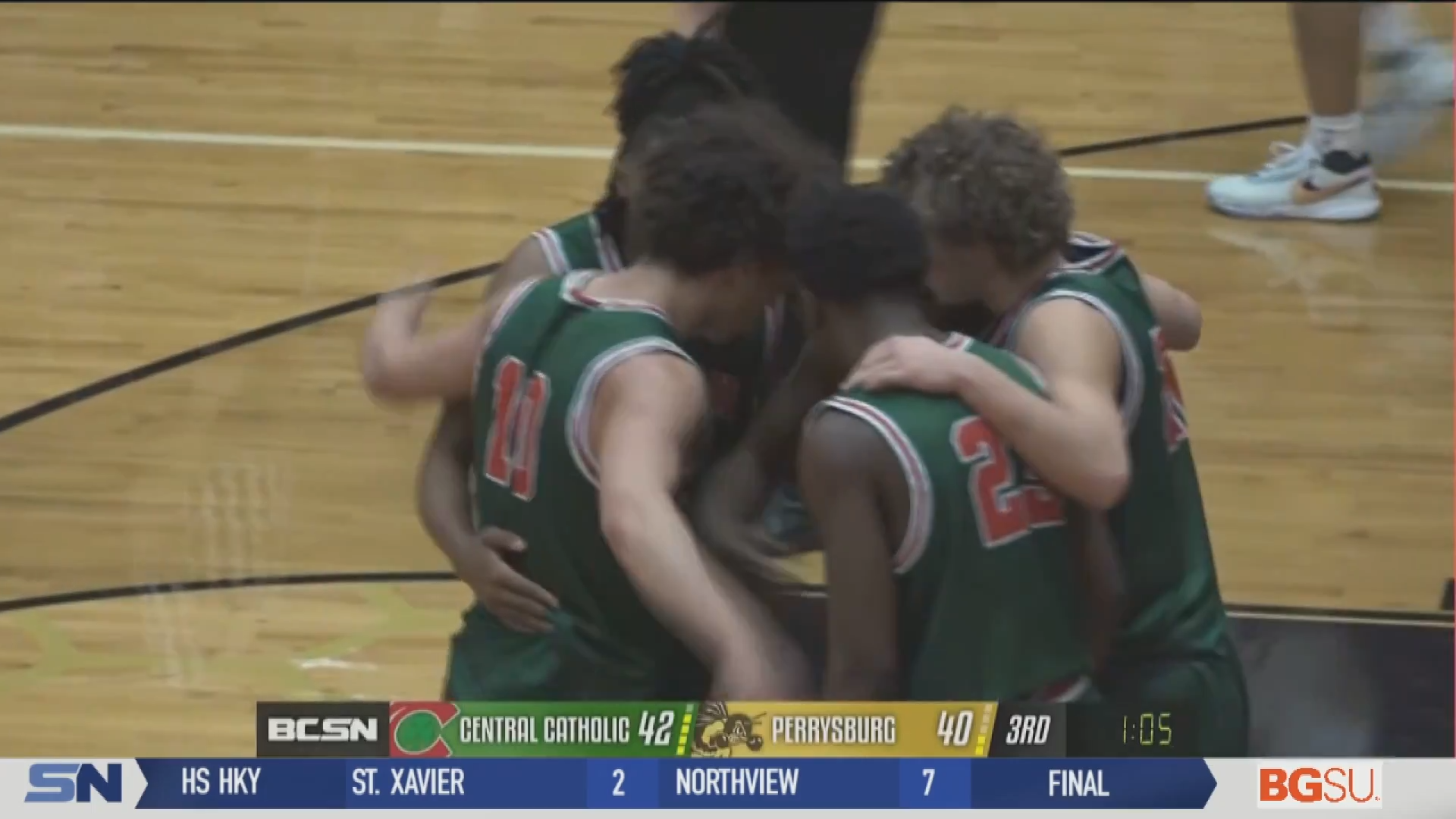 Central Catholic Closes Out Perrysburg in the Second Half