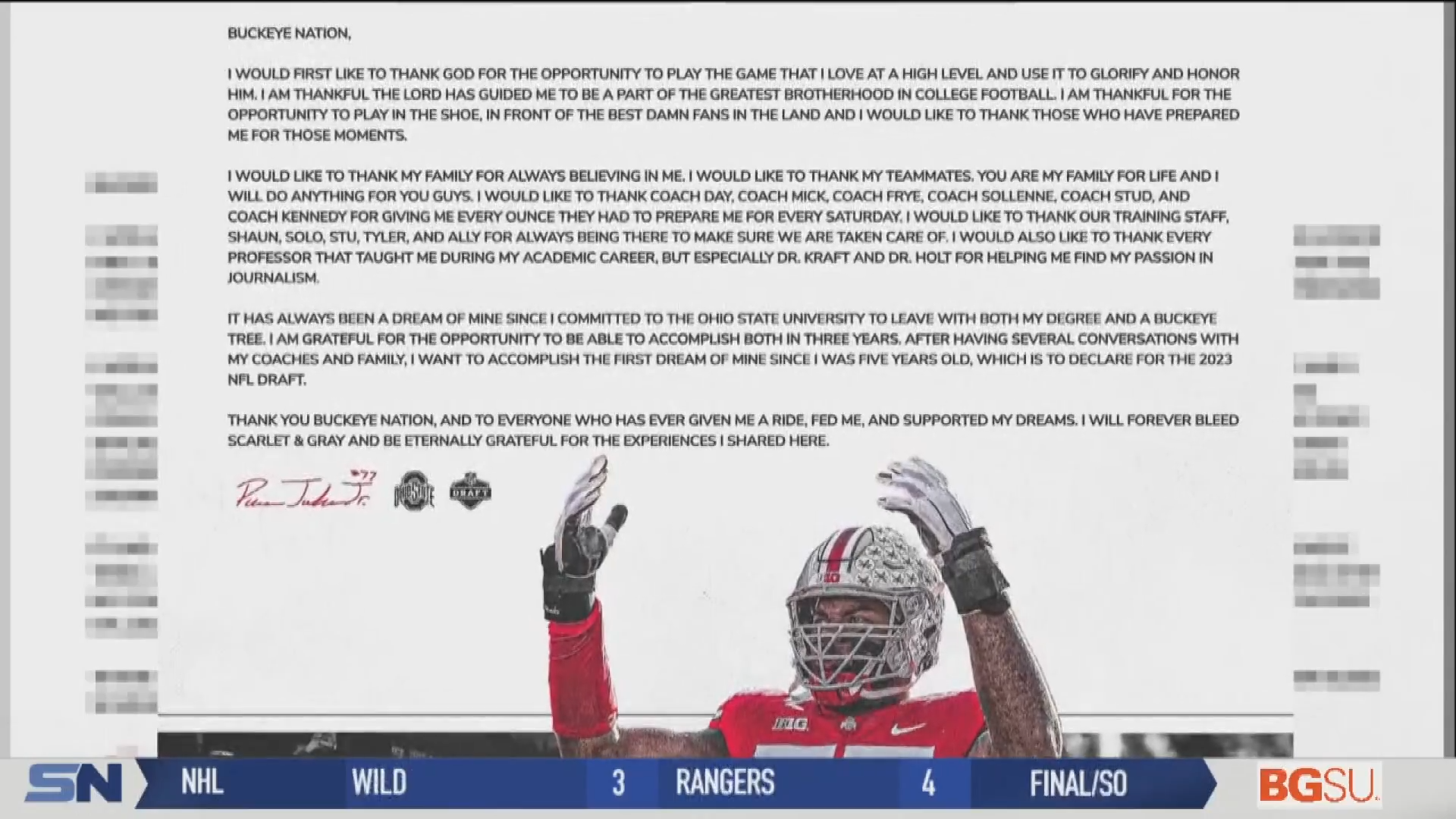 Ohio State Loses Pair of Offensive Linemen to NFL Draft