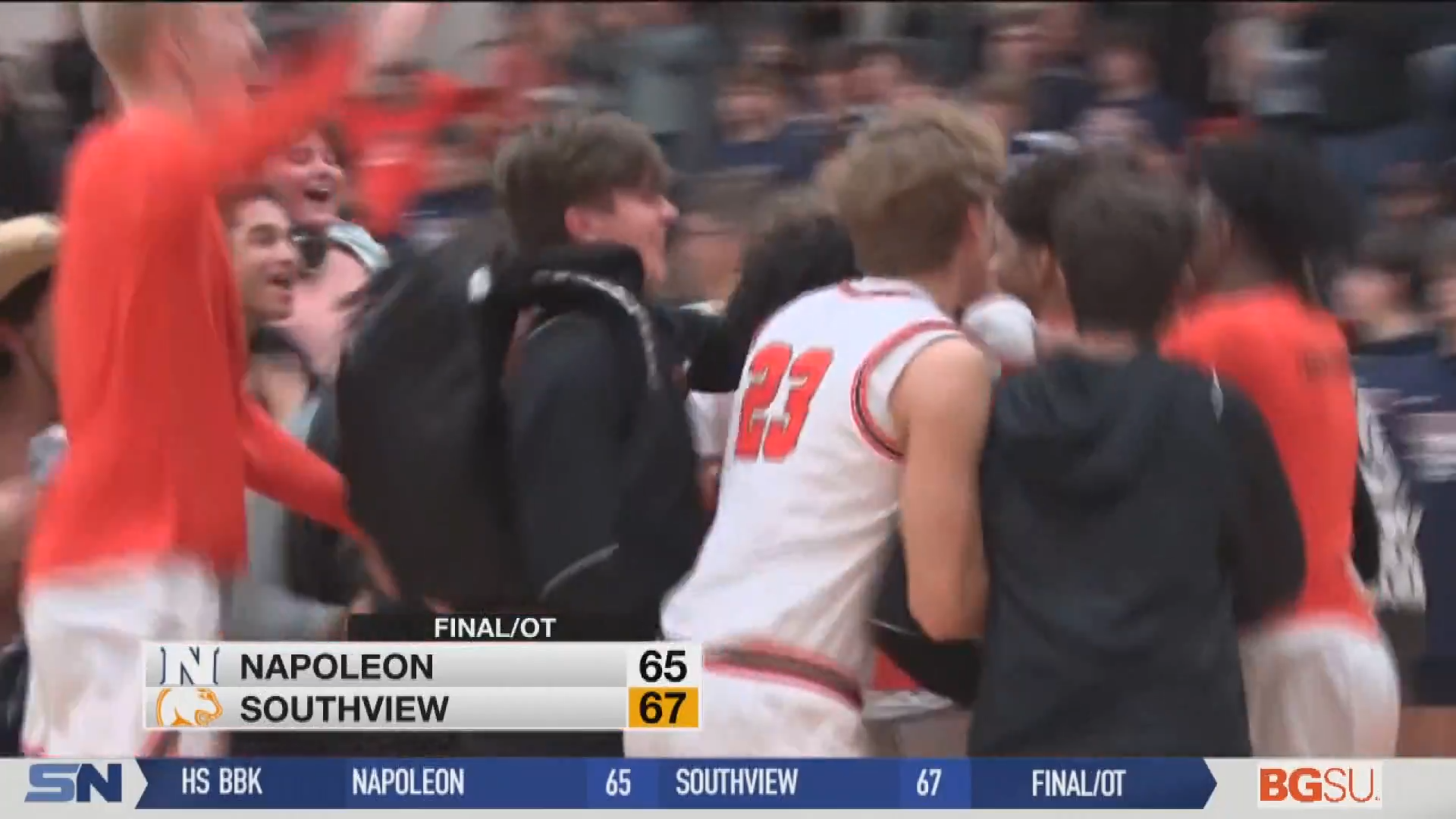 Bays Plays the Hero as Southview Needs Overtime to Beat Napoleon