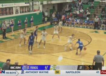 Sanders Sinks Buzzer-Beater, Lifts St. Francis over Clay in Overtime